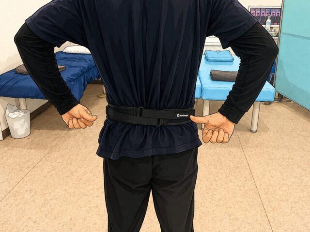 【腰痛のベルト】について解説